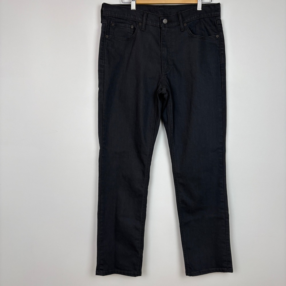 Levis Mens 541 Athletic Taper Jeans 33x32 Charcoal Gray Stretch Denim Minimalist